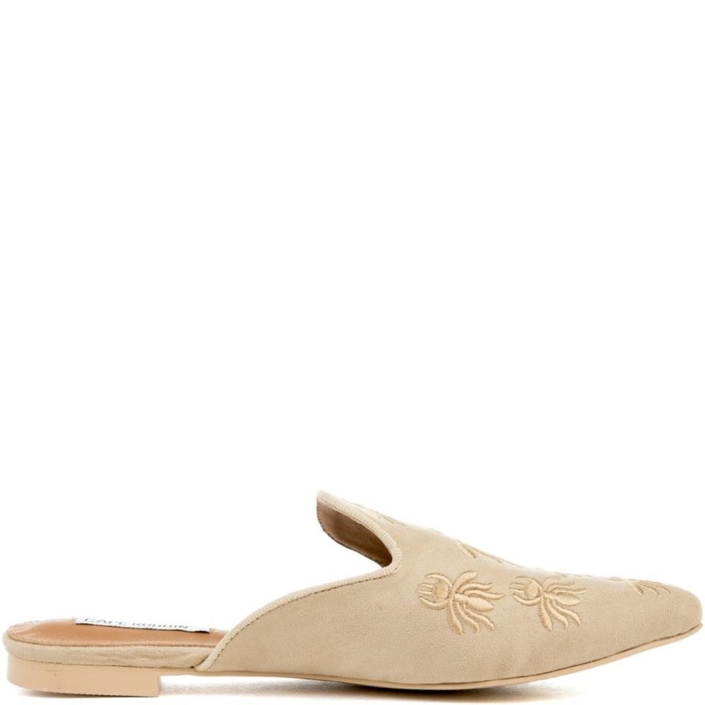 HP**Ladies slip on flat Mules with embroidery - Picture 4 of 4
